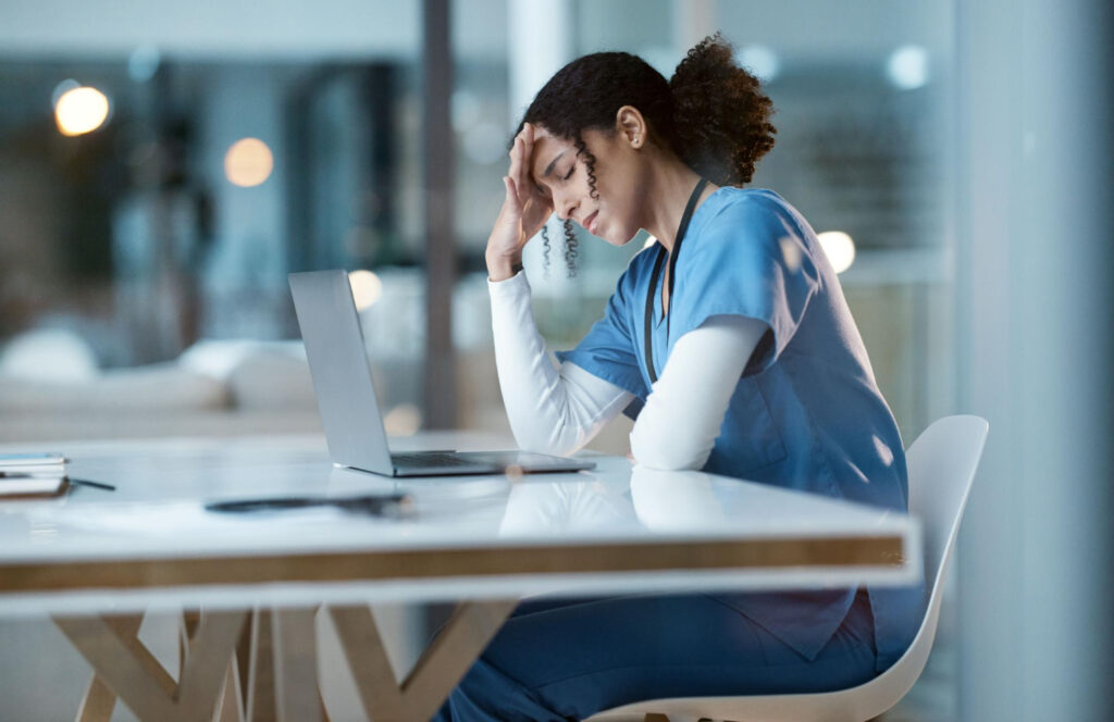 Workload and mental health in healthcare workers