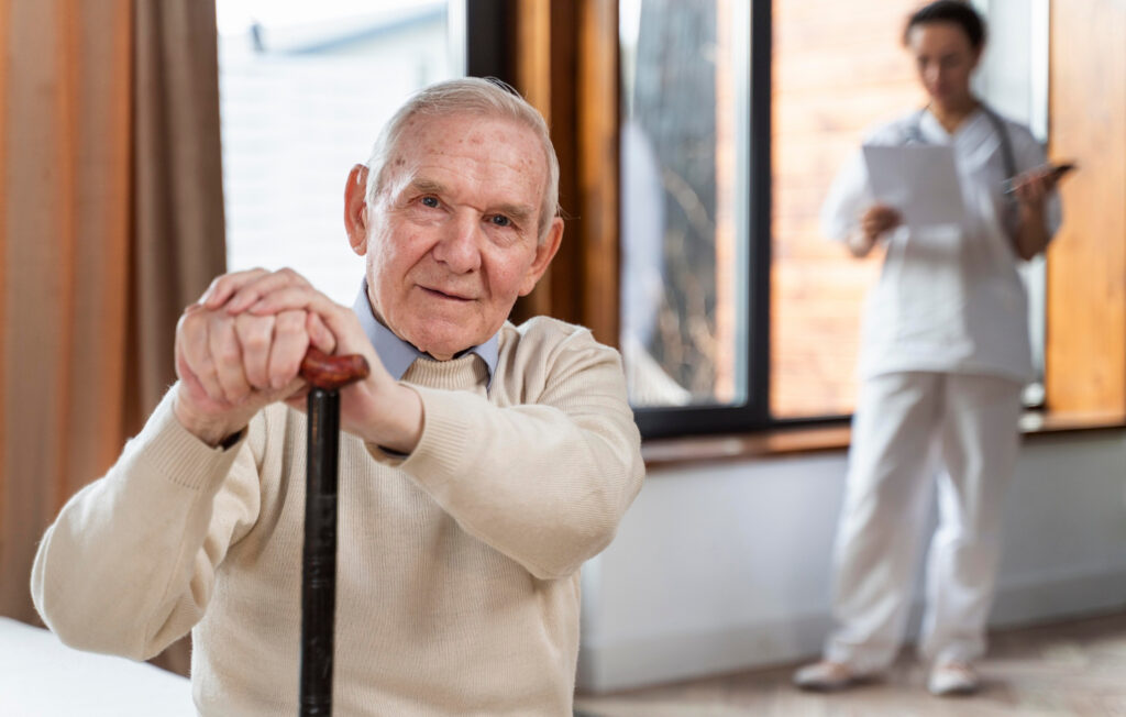 older people need human contact